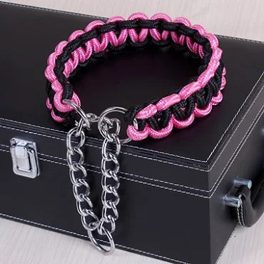 Dog collar chain necklet