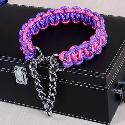 Dog collar chain necklet