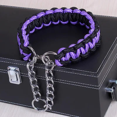 Dog collar chain necklet