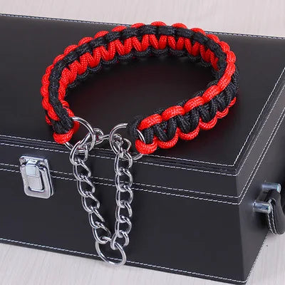 Dog collar chain necklet