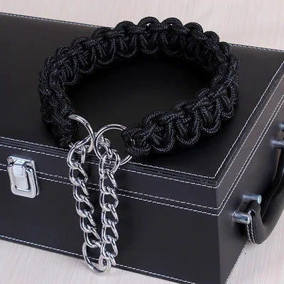 Dog collar chain necklet