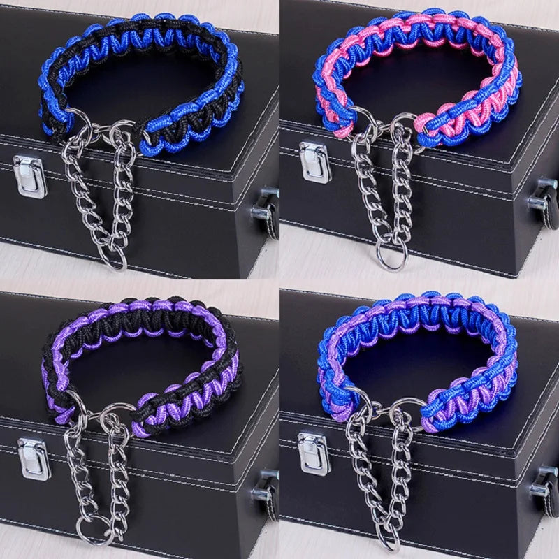 Dog collar chain necklet