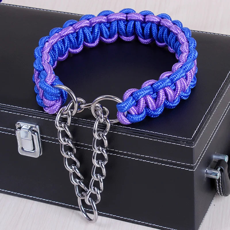 Dog collar chain necklet