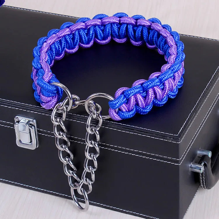 Dog collar chain necklet