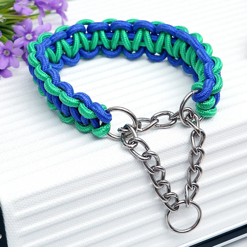 Dog collar chain necklet