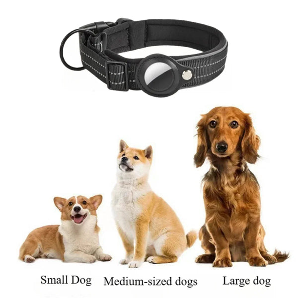 AirTag Dog Collar Reflective