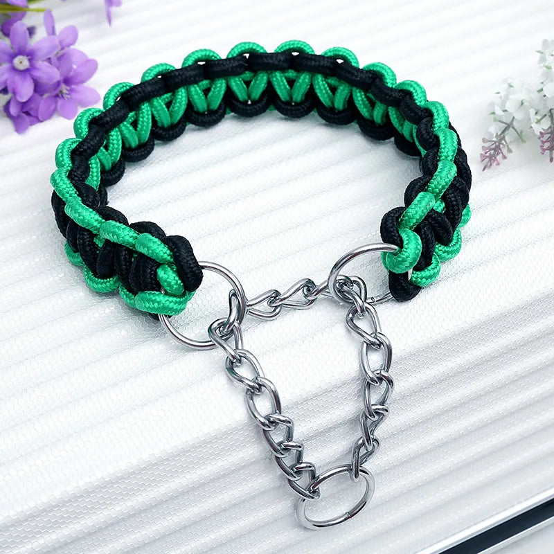 Dog collar chain necklet