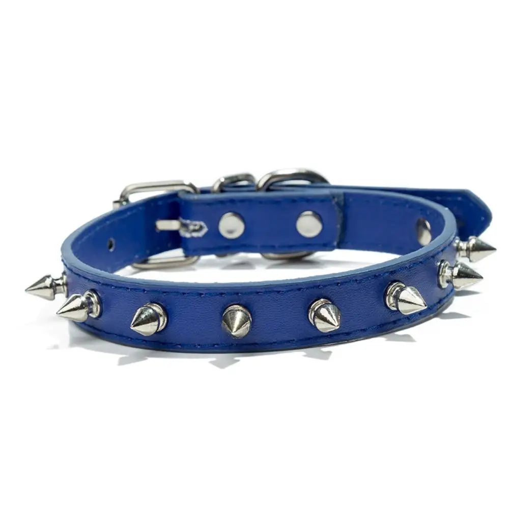 Leather Dog Collar Adjustable