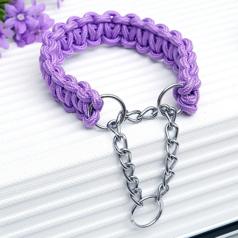 Dog collar chain necklet