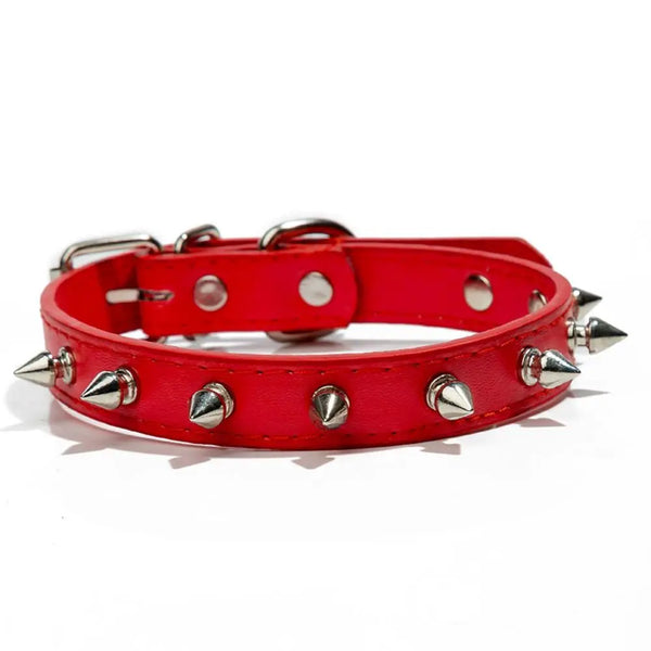 Leather Dog Collar Adjustable