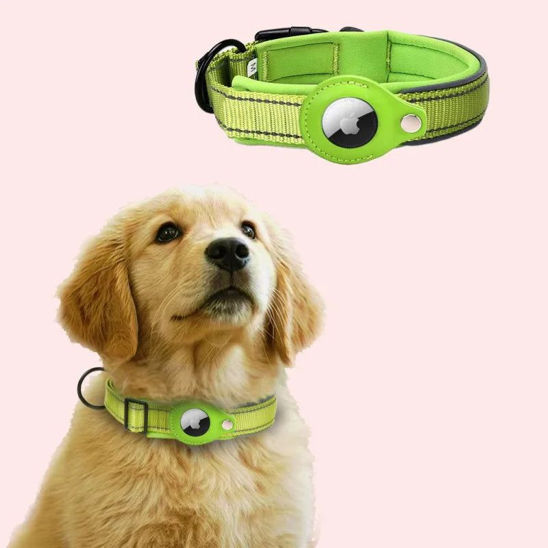 AirTag Dog Collar Reflective