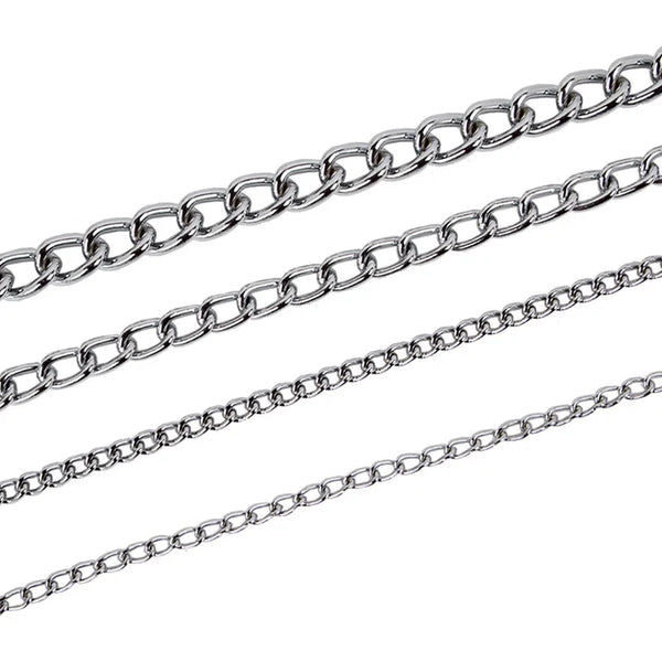 Stainless Adjustable Steel Slip Chain Dog Collar