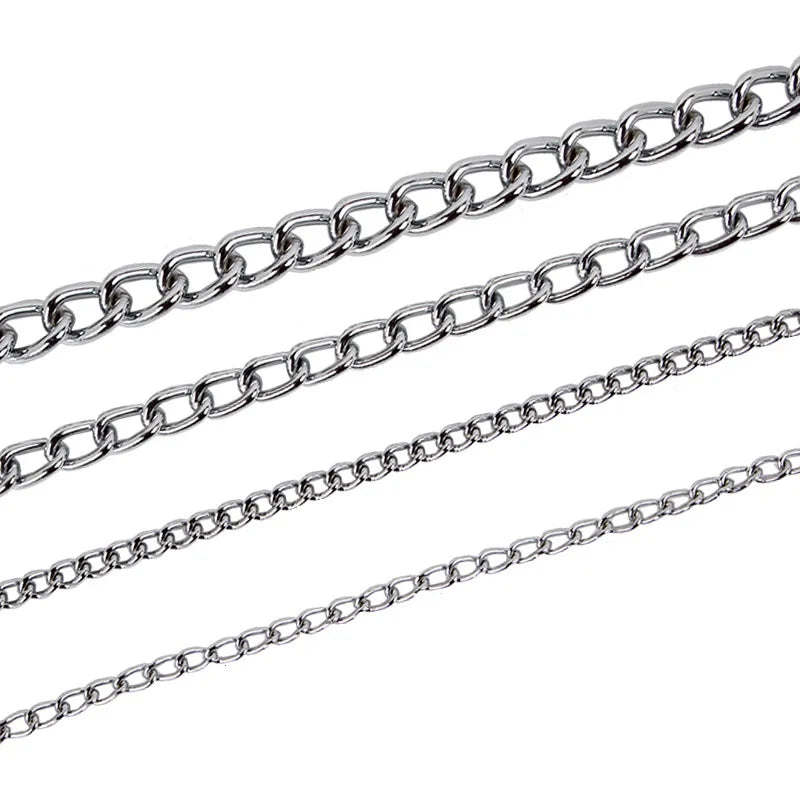 Stainless Adjustable Steel Slip Chain Dog Collar