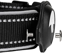 Adjustable AirTag Dog Collar Reflective