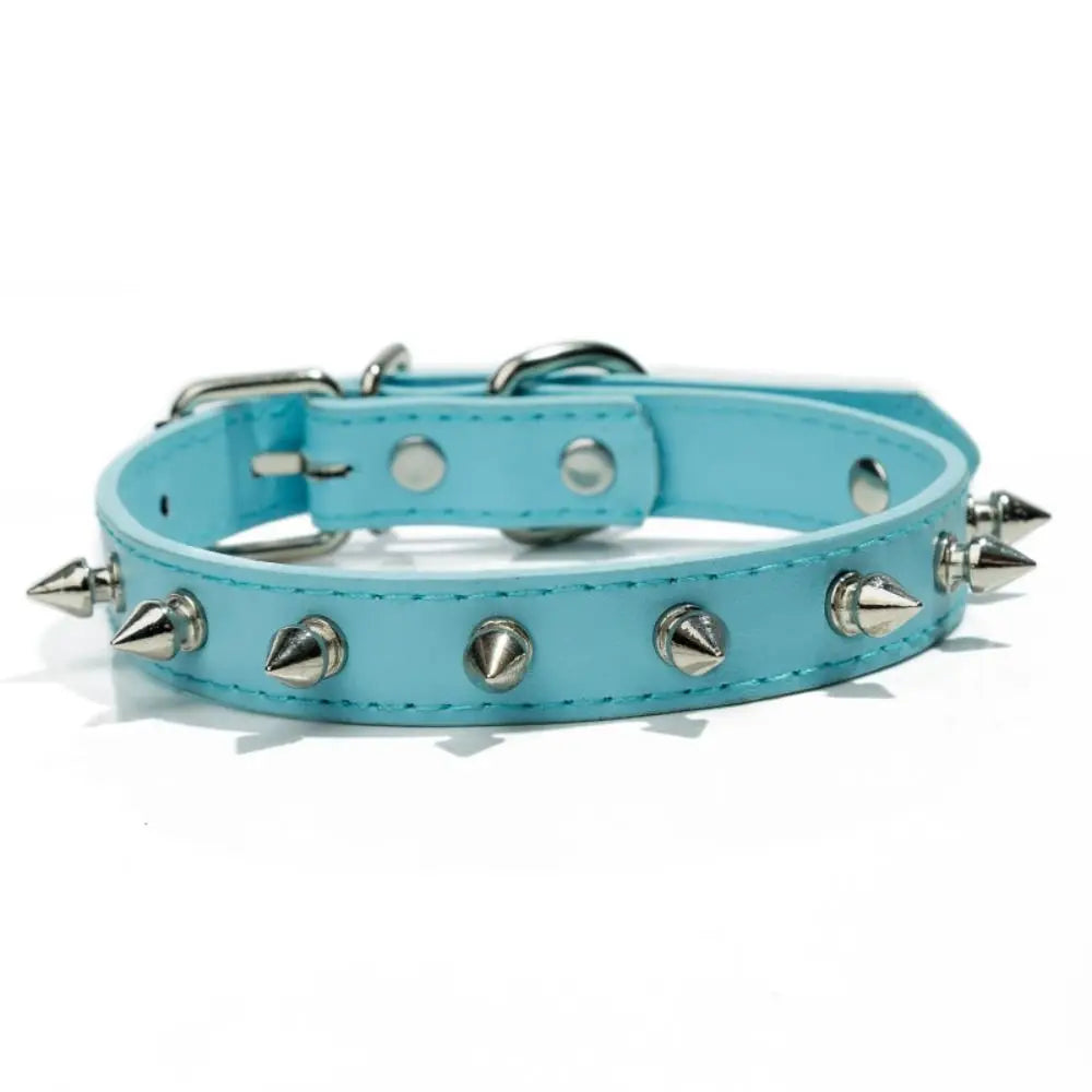 Leather Dog Collar Adjustable