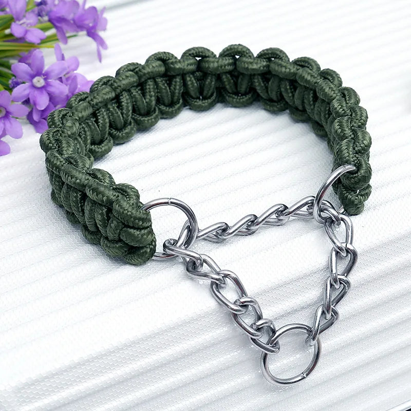 Dog collar chain necklet