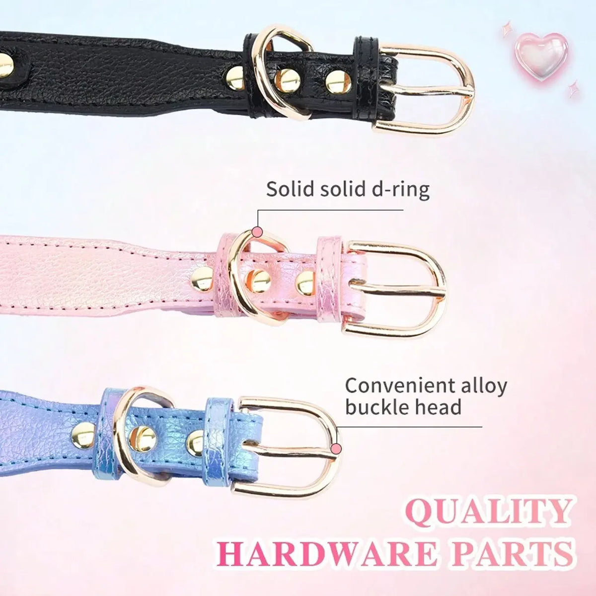 Leather Delicate Dog Collar
