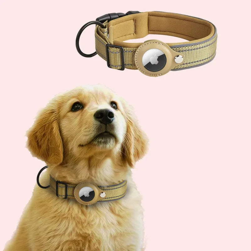 AirTag Dog Collar Reflective