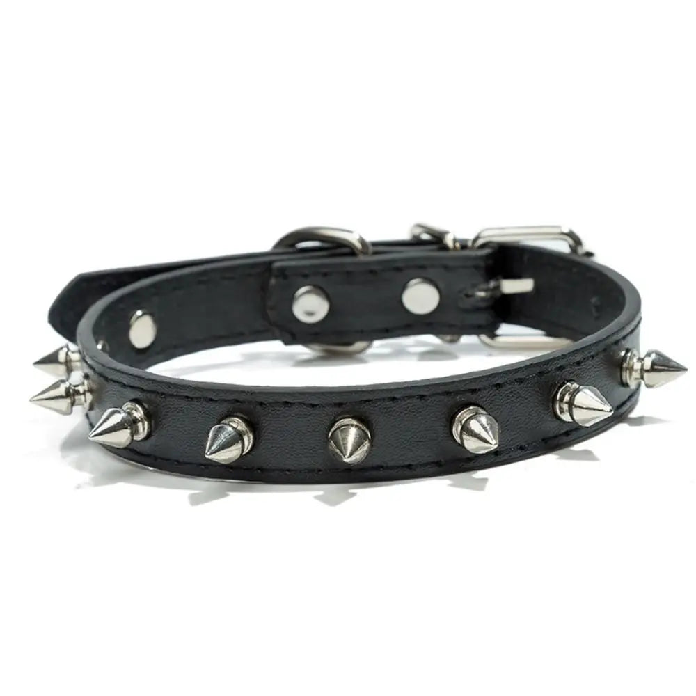 Leather Dog Collar Adjustable